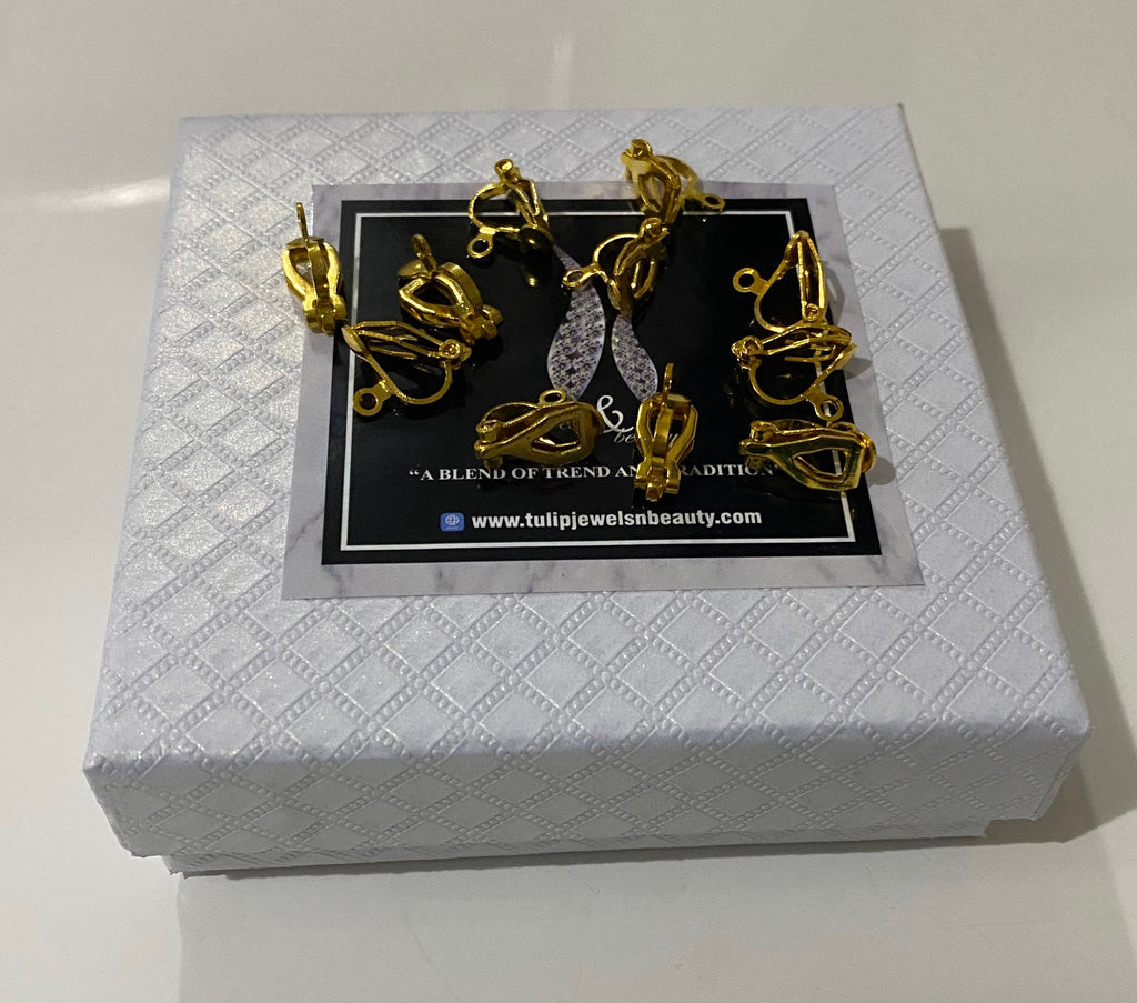 Indian Nose Ring Clip: Unpierced Nath Jewelry