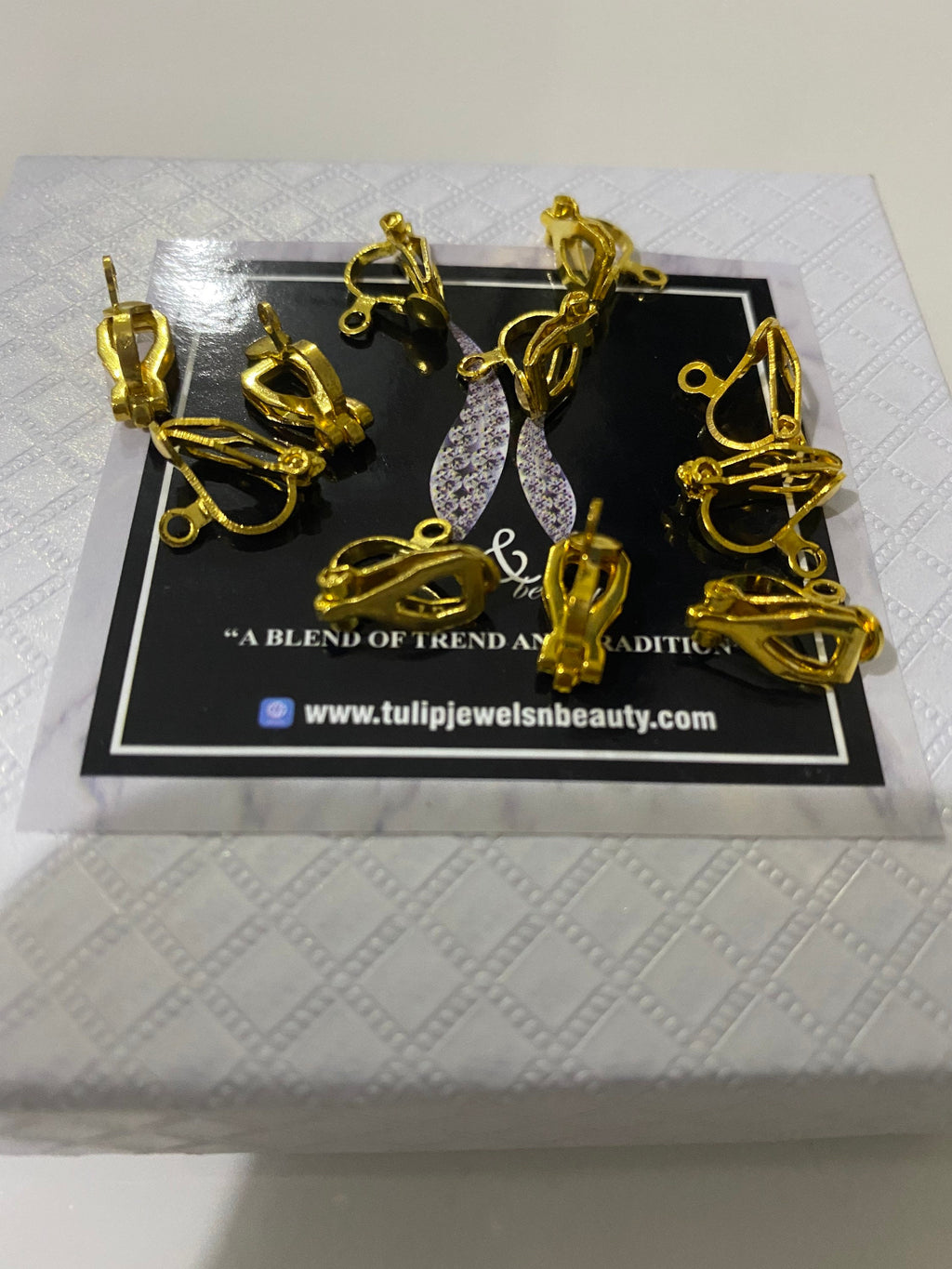 Indian Nose Ring Clip: Unpierced Nath Jewelry