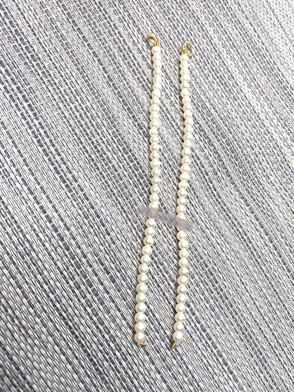 Pearl Earring Chain: Indian Pakistani Jewelry Kaan Sahara