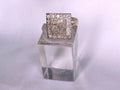 Sterling Silver Allaisallah Ring with Cubic Zirconia: Islamic Jewelry