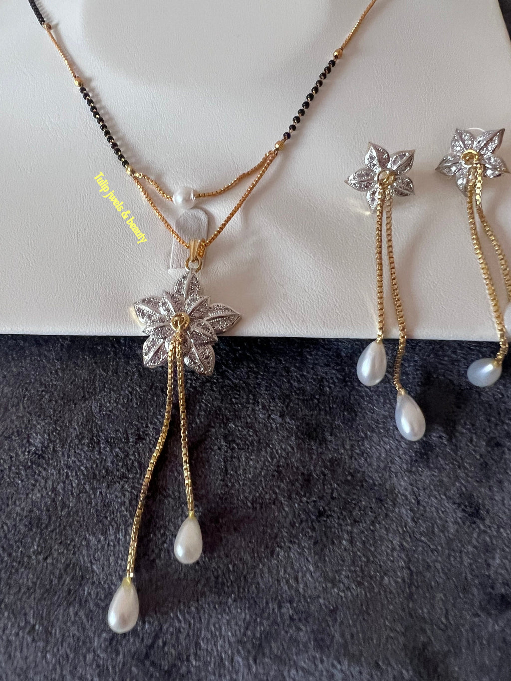 Gift for her Necklace Set silver plated Pendant & Earrings, mothers gift, christmas gift
