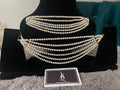 Pearl Ear Chain: Indian Pakistani Jewelry Earring Support
