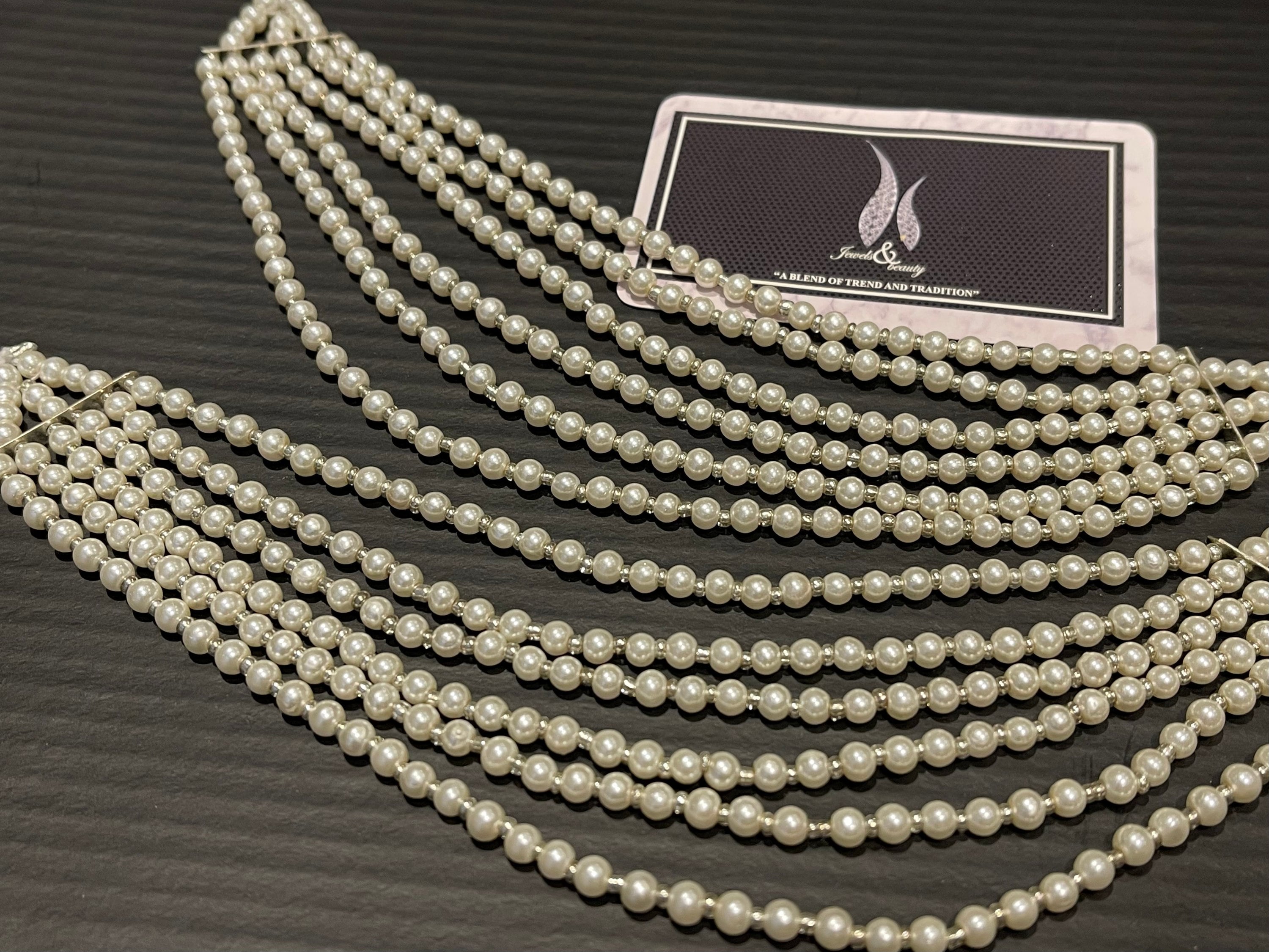 Pearl Kaan Chain: Silver Sahare Earring Support - Indian/Pakistani Jewelry