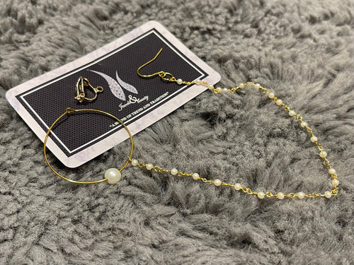 Gold Plated Indian Nose Ring Nath: Bridal Jewelry