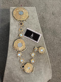Kundan Paranda Indian Bridal Hair Braid Jewelry Hair accessories Nikkah bride bridesmaids
