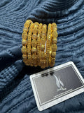 Gold Plated Indian Bridal Bangles - Set of 7