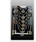 Custom order for Farhat hyderabadi  Feroozi Lara Haar Set